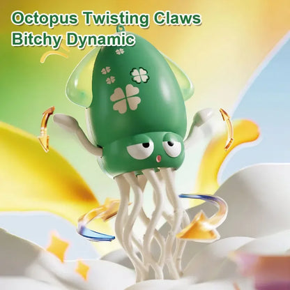 Interactive Electronic Dancing Squid Toy Lights Music Baby Toy for Toddler Early Learning Development Kids Educational Play Gift