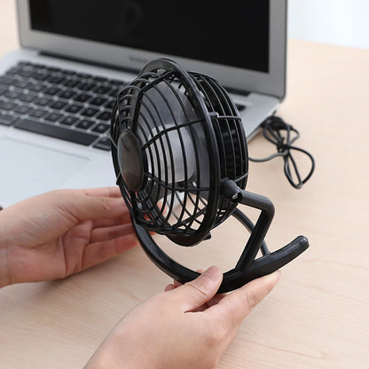 Portable Fans USB Fan 15*9*14.5cm ABS+Electronic Components Blue/Black Convenient Home UseUltra Quiet Practical