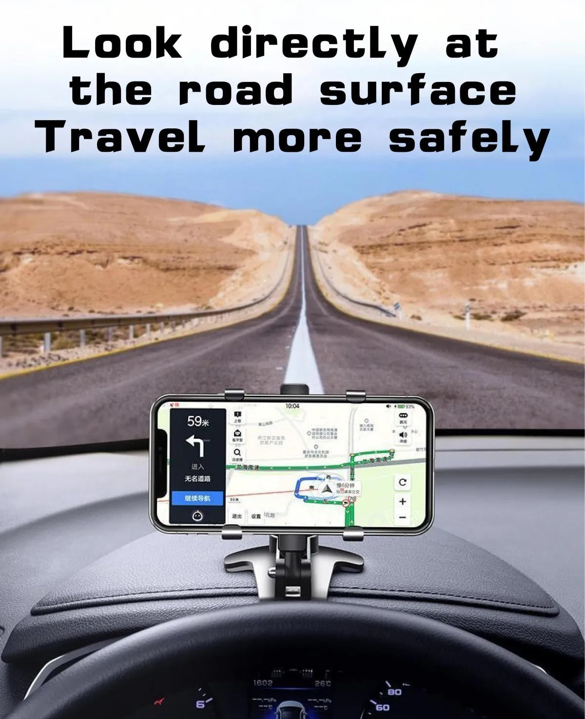 Car mobile phone navigation stand For VW UP! can be installed on the rearview mirror, dashboard and sun visor