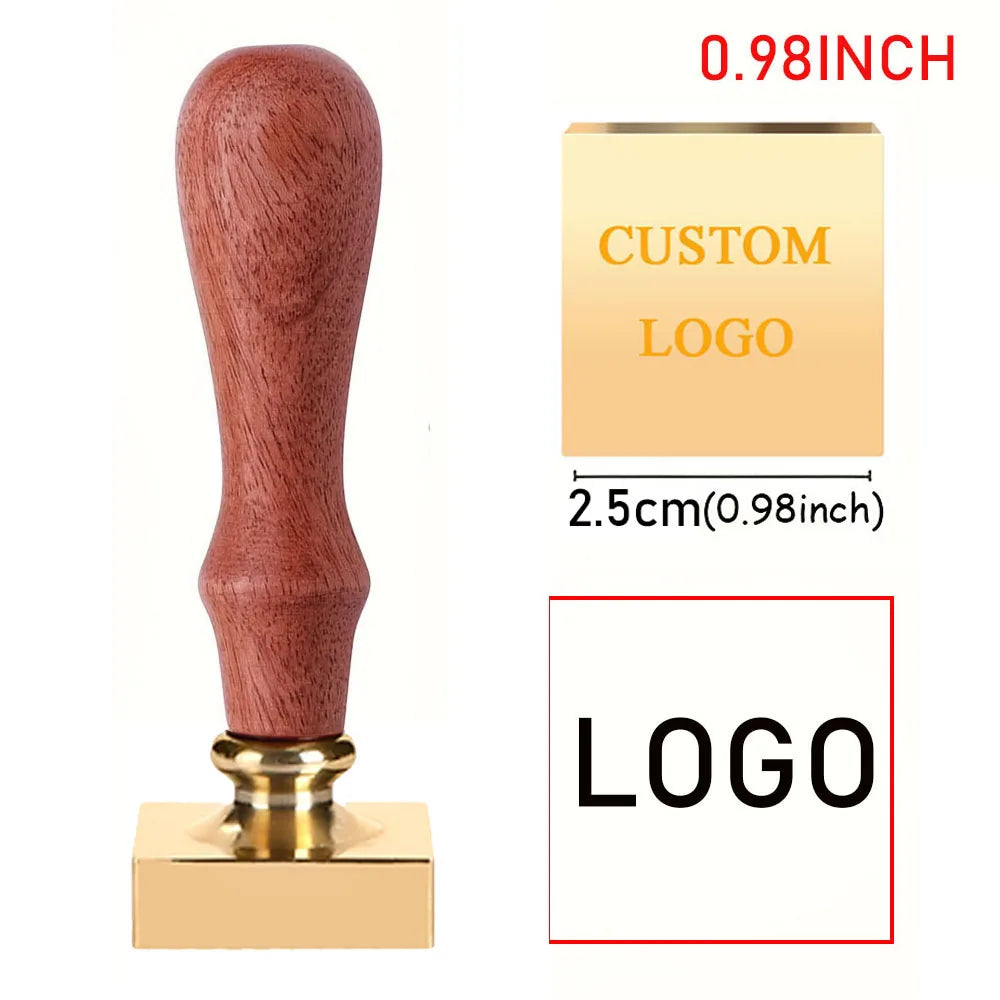 Valentine's Day Wedding Custom Clay Seal Set - 22/25/30/35/40mm Customizable Pottery Design Craft Tool with 1 Handle, Clay Craft