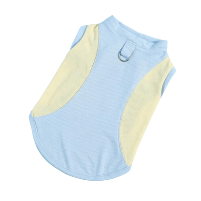 Breathable Mesh Dog Cooling Vest Comfortable Quick Drying Pet Summer Clothes Lightweight with D Ring Pet Tank Top