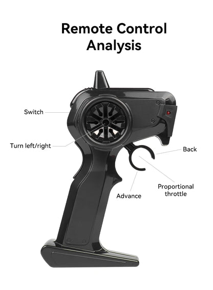 Lighting RC Cars 2.4Gh Remote Contorl 1/64 Stunt Drift Car 2WD High Speed Model Vehicle Toy Gifts For Boys Girls Children Adults