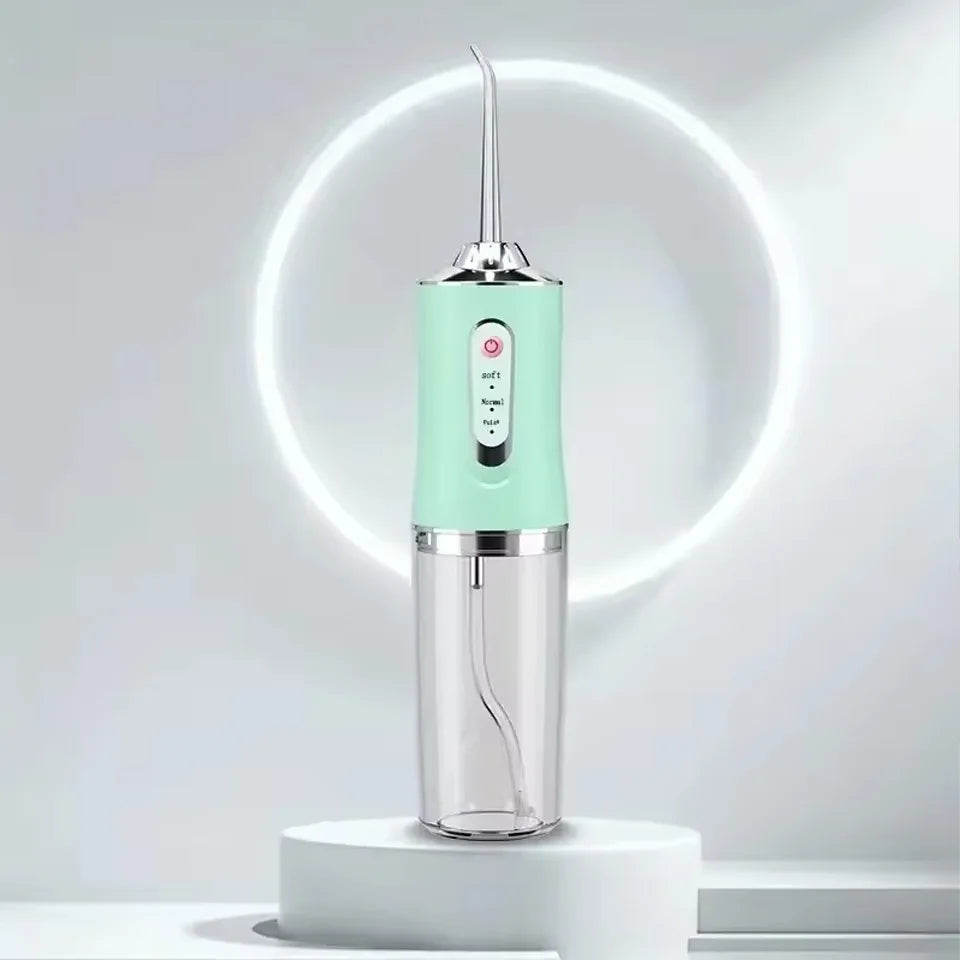 Portable Smart Electric Oral Irrigator Water Flosser 4 Jets 3 Modes Rechargeable Dental Water Jet Irrigator Dental Teeth Cleaner