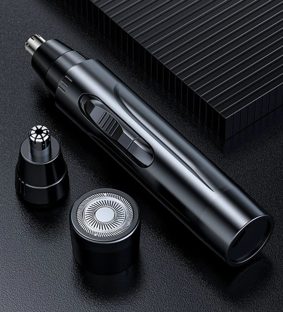 Absolute Black Electric Nose Hair Trimmer Ear and Nose Hair Trimmer Professional Painless Nose Hair Trimmer For Men And Women