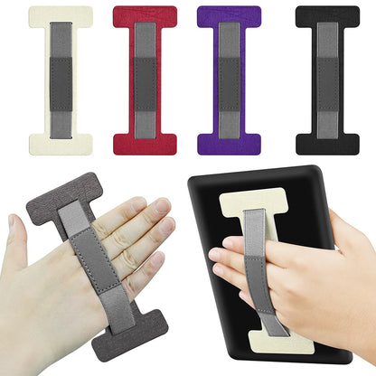 Anti Slip Finger Sling Band Handle Tablet Grip Strap Hand Holder Tablet Handle Hand Holder for 6-8 Inch Kindle Tablet PC