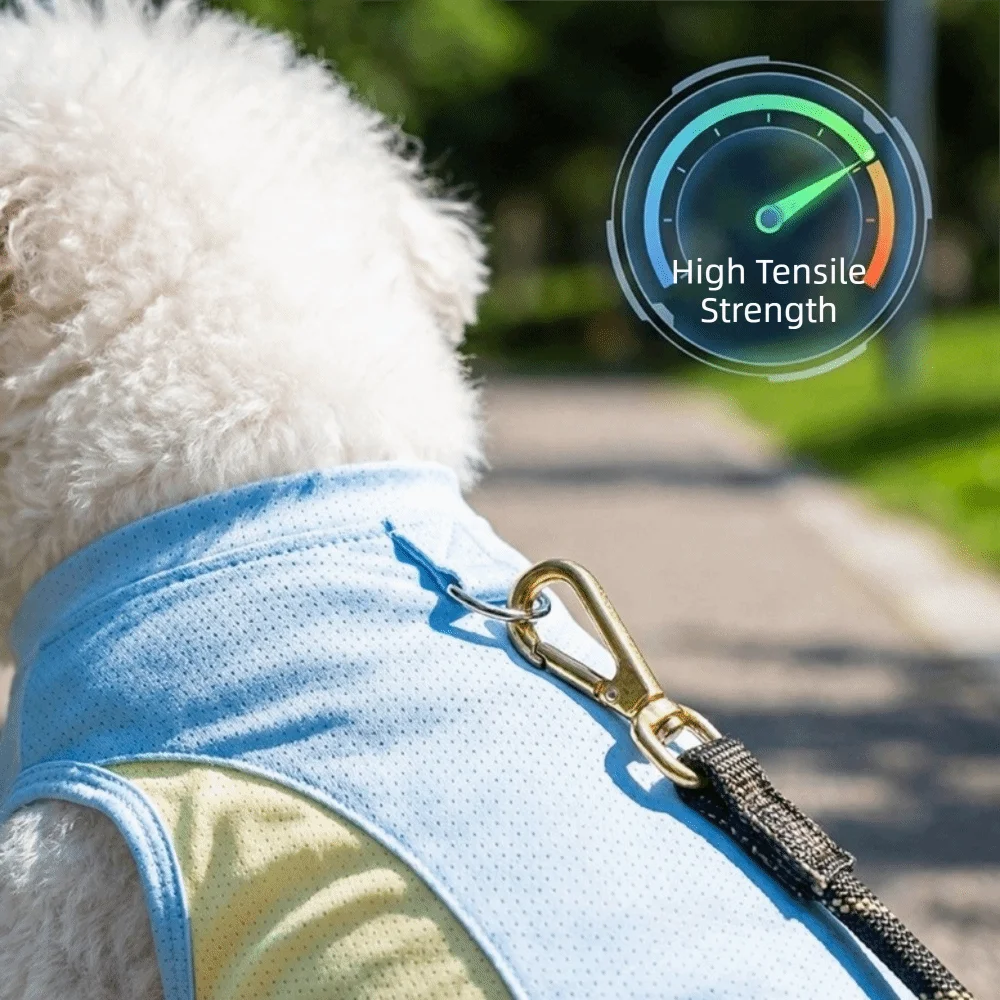 Breathable Mesh Dog Cooling Vest Comfortable Quick Drying Pet Summer Clothes Lightweight with D Ring Pet Tank Top