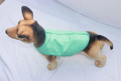 Summer Pet Dog Cooling Vest  Heat Resistant Cool Dogs Clothes Breathable Sun-proof Clothing for Small Large Dogs Outdoor Walking