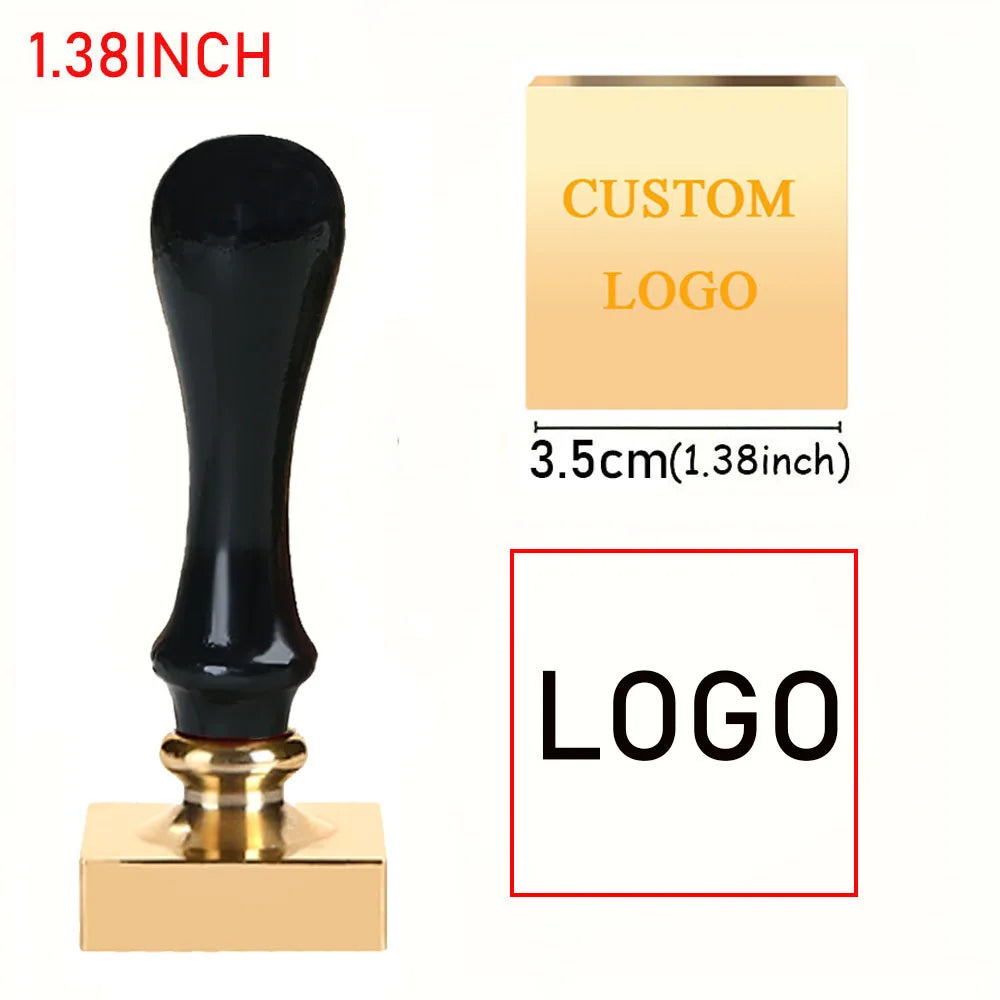 Valentine's Day Wedding Custom Clay Seal Set - 22/25/30/35/40mm Customizable Pottery Design Craft Tool with 1 Handle, Clay Craft