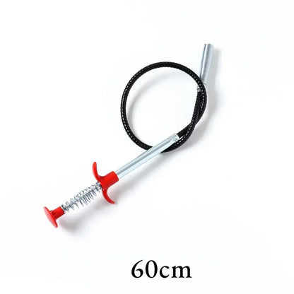 Opens Clogging of Sewage Pipe Cleaning Tool Drain Unclogger Professional Pipe Plunger Drain Clog Remover Clogged Toilet Cleaner