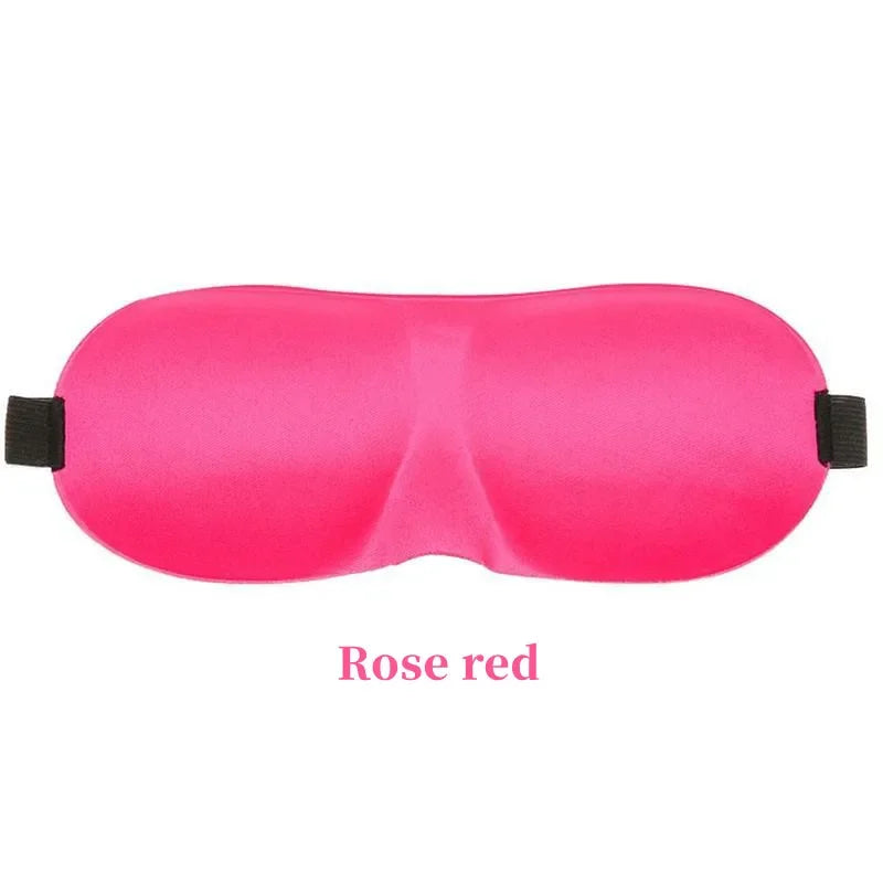 3D Contoured Sleep Mask 100% Light Blocking Eye Mask Ultra-Soft Skin-Friendly Material Breathable Eye Cover For Rest Travel Yoga