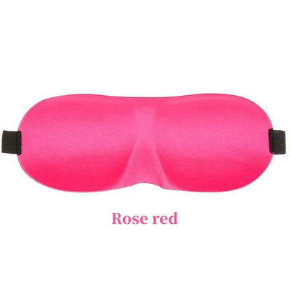 3D Contoured Sleep Mask 100% Light Blocking Eye Mask Ultra-Soft Skin-Friendly Material Breathable Eye Cover For Rest Travel Yoga