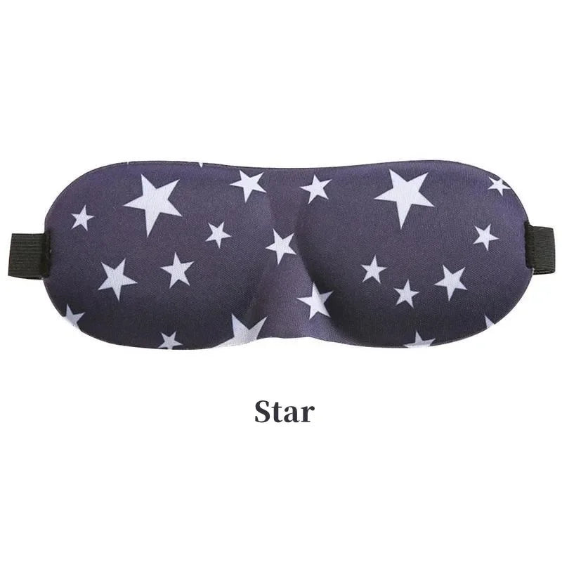 3D Contoured Sleep Mask 100% Light Blocking Eye Mask Ultra-Soft Skin-Friendly Material Breathable Eye Cover For Rest Travel Yoga