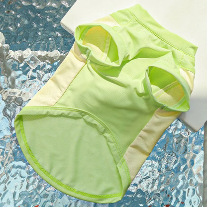 Dog Cooling Vest Shirts Breathable Cool Jacket Sun Protection Puppy Dog Cool Shirt for Outdoor Walking Training Hiking on Summer