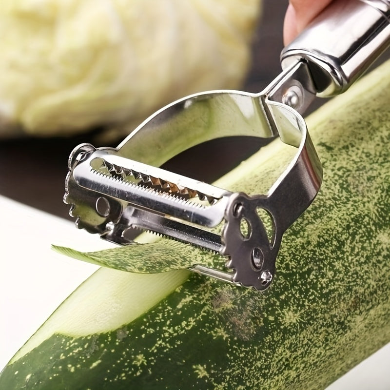 1pc of Stainless Steel Peeler for Vegetables - a Versatile Grater for Fruits And Potatoes, Perfect for Dining And Leisure, a Manual Kitchen That Doesn'T Require Charging, Suitable for Restaurants