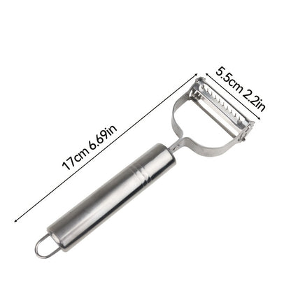 1pc of Stainless Steel Peeler for Vegetables - a Versatile Grater for Fruits And Potatoes, Perfect for Dining And Leisure, a Manual Kitchen That Doesn'T Require Charging, Suitable for Restaurants