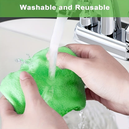 Windshield Cleaning Brush Kit • Long Handle Interior Car Glass Wiper • Plastic Material