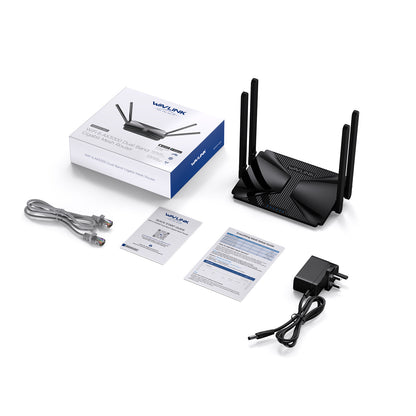 AX3000 Dual-Band Gigabit Mesh Wireless Wi-Fi 6 Router With 5dBi High-Gain Four-Antenna Design