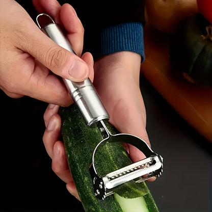 1pc of Stainless Steel Peeler for Vegetables - a Versatile Grater for Fruits And Potatoes, Perfect for Dining And Leisure, a Manual Kitchen That Doesn'T Require Charging, Suitable for Restaurants