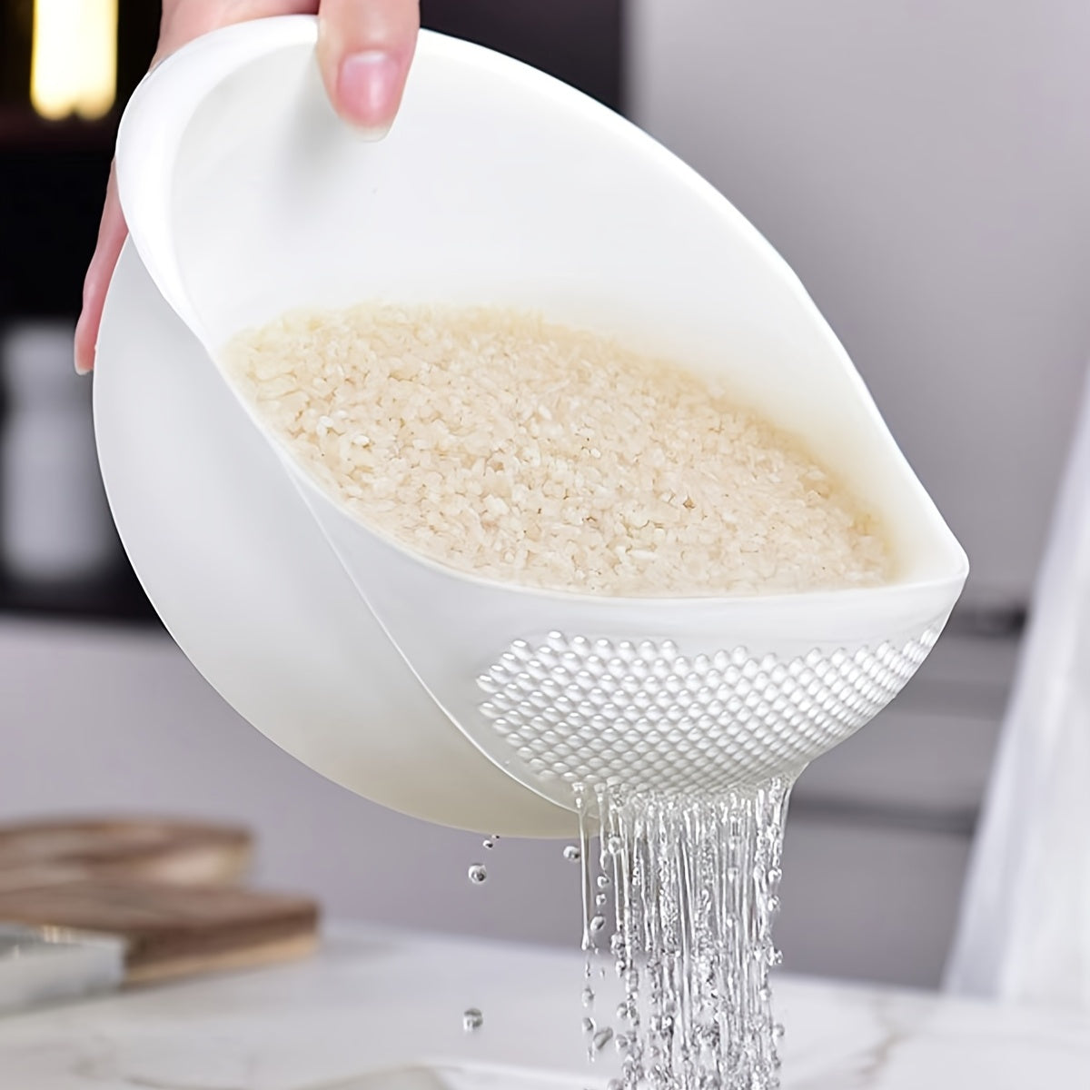 1pc/2pcs/3pcs Multi-Functional Kitchen Washing Basket Basin - Drain Water, Wash Rice, Perfect For Cleaning Vegetables And Fruits, And More With Convenient Features - Ideal For Various Uses And Users, Kitchen Accessories