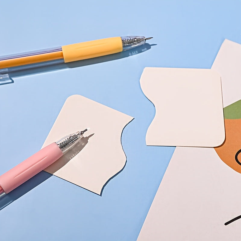 5pcs/set 6pcs/set Art Utility Knife Pen Knife Cut Stickers Scrapbooking Cutting Tool Express Box Knife School Supplies DIY Craft Supplies