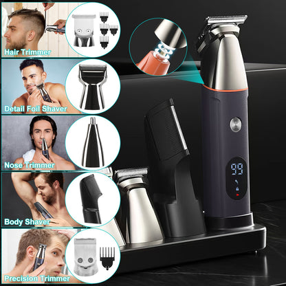 1Set All In One Beard Trimmer For Men