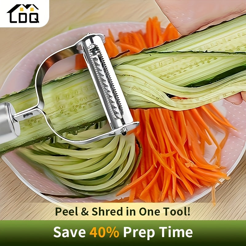 1pc of Stainless Steel Peeler for Vegetables - a Versatile Grater for Fruits And Potatoes, Perfect for Dining And Leisure, a Manual Kitchen That Doesn'T Require Charging, Suitable for Restaurants