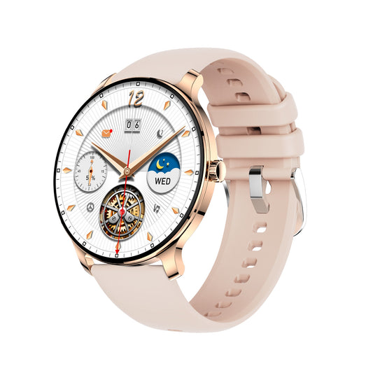Round Smart Watch - HD Amoled Display Slim Smart Watch For Android/IOS