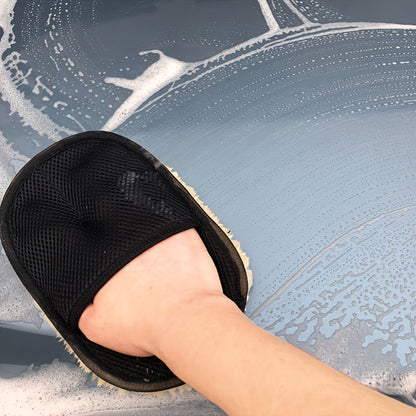 9.84" x 3.5" Microfiber Ultra-Soft Car Cleaning Glove, Perfect for Auto Detailing & Maintenance