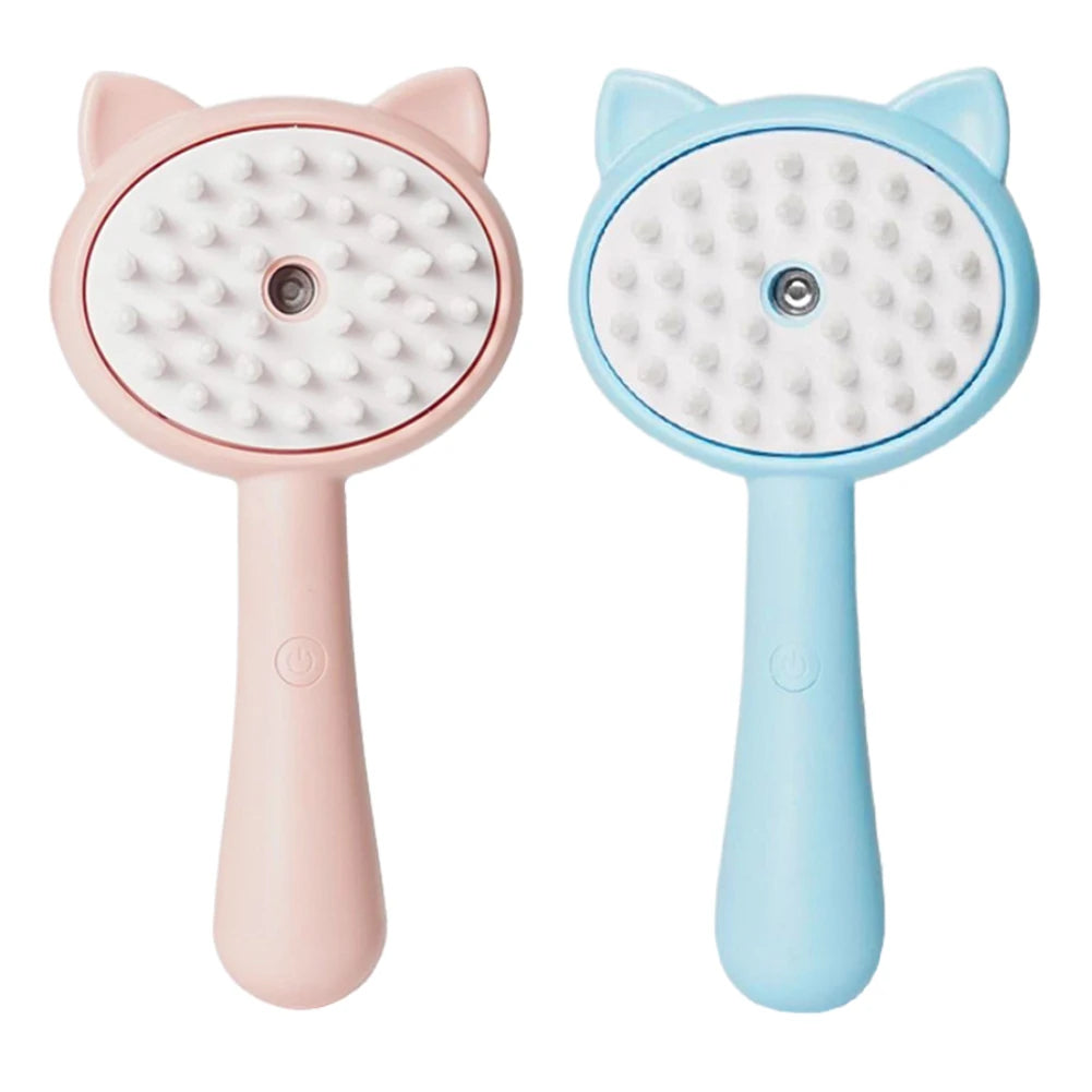 Hair Cleaning Brush With Mist Multifunctional Cat Grooming Brush
