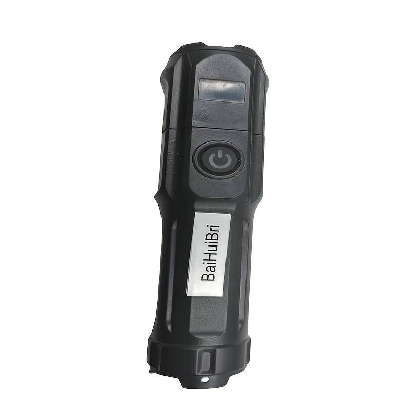 [Powerful Zoomable] Powerful Zoomable Flashlight | 1pc Outdoor Multi-functional Portable Home Small Telescopic Zoom Light